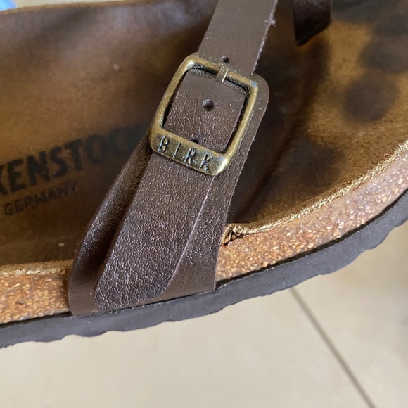 Birkenstock Germany Mayari Copper Slip On Sandals Size 38 Regular/ Wide - Picture 9 of 13
